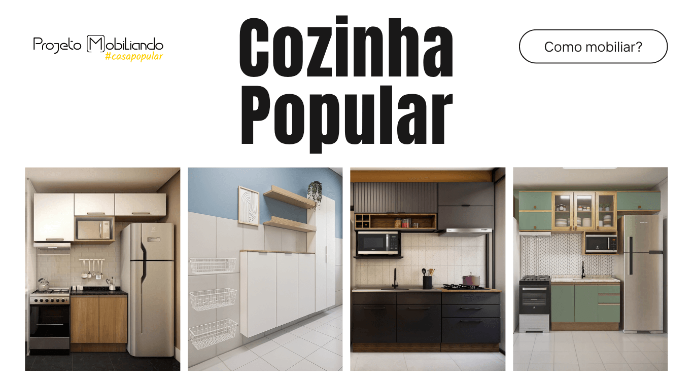 Imagem de Cozinha popular precisa ter planejados? Entenda diferenças, vantagens e desvantagens