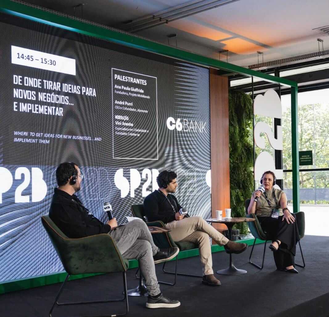 Projeto Mobiliando no painel &ldquo;De Onde Tirar Ideias para Novos Neg&oacute;cios... e Implementar&rdquo; no SP2B