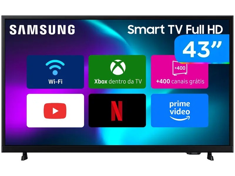 Image of Smart TV Full HD LED 43” Samsung 43T5300A - Wi-Fi HDR 2 HDMI 1 USB