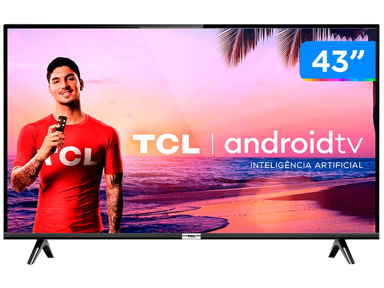 Image of Smart TV LED 43” TCL 43S6500 Full HD - Android Wi-Fi 2 HDMI 1 USB