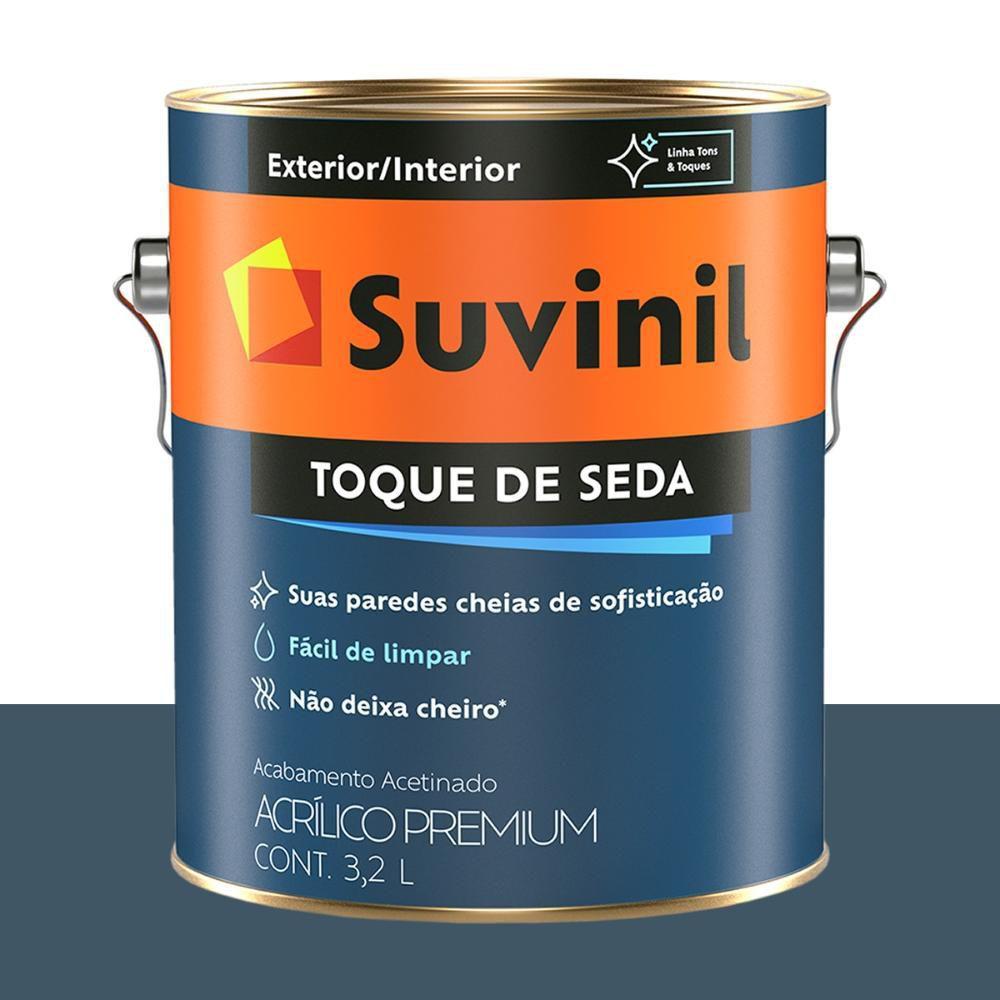 Image of Tinta Acrílica Acetinada Suvinil Terra da Garoa 3,2 L